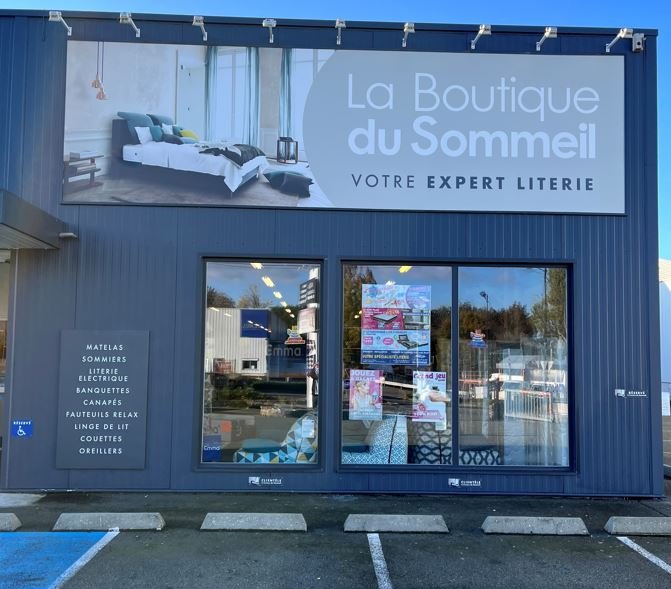 La boutique du sommeil à Sablé